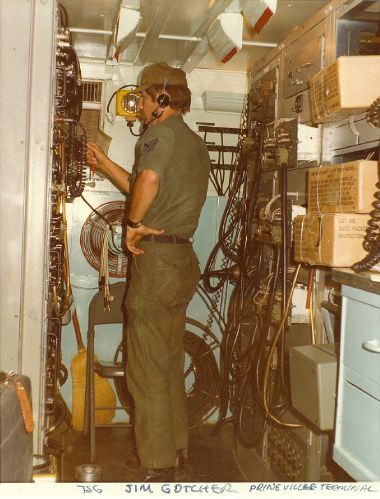 Prineville Terminal AN/TRC-61 with TSgt Jim Gotcher