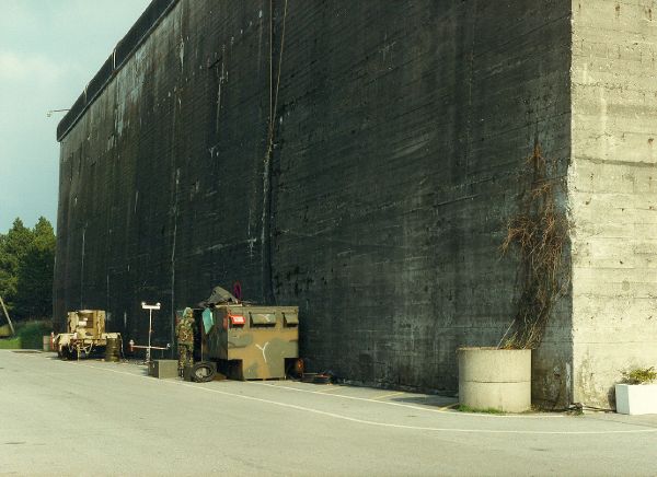 WW II German bunker used as Danish HQ