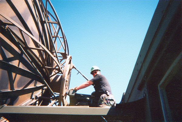 TSgt Foland, Camp Rilea electrical survey, July 2001