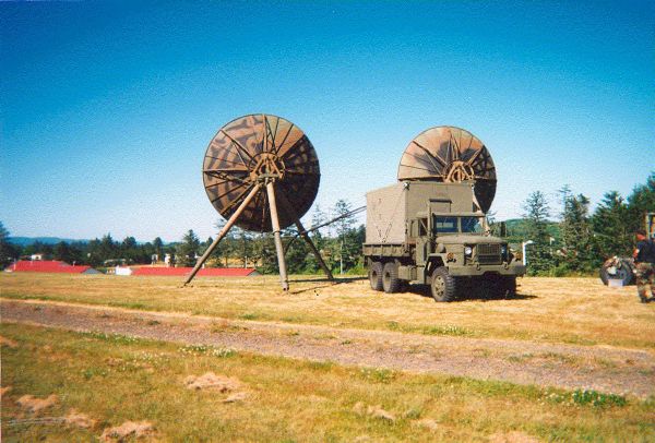 MRT-2 and TRC-170, Camp Rilea electrical survey, July 2001.
