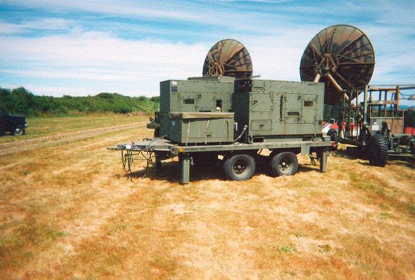 MRT-2 and TRC-170, Camp Rilea electrical survey, July 2001.