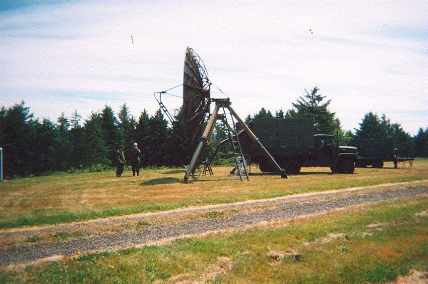 MRT-2 and TRC-170, Camp Rilea electrical survey, July 2001.